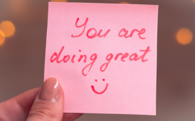 You are doing great affirmation
